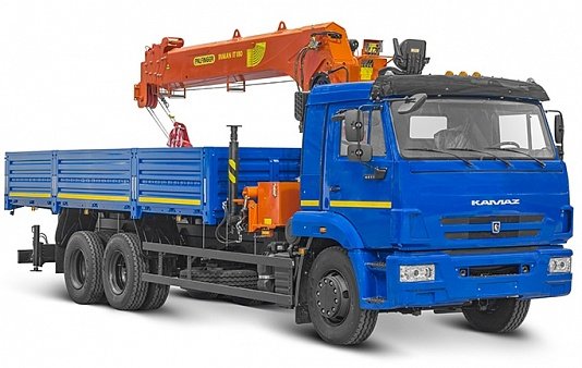 6586 301-01 с КМУ PALFINGER INMAN IM-150 на шасси КАМАЗ 65117