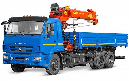 6586 322-01 с КМУ PALFINGER INMAN IT-150 на шасси КАМАЗ 65117