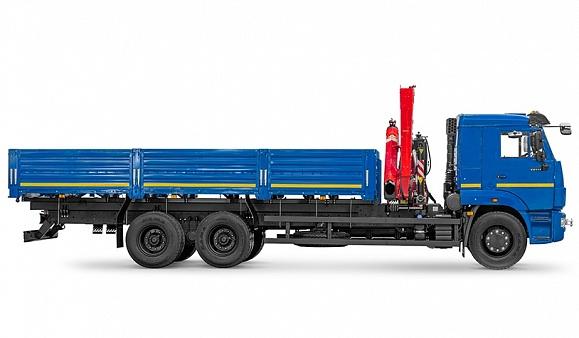 6586 400-01 с КМУ FASSI F 155 A.0.22 на шасси КАМАЗ 65117