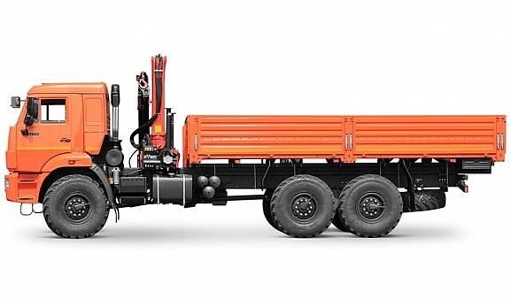 65861 001-01 с КМУ PALFINGER PK 15500A на шасси КАМАЗ 43118