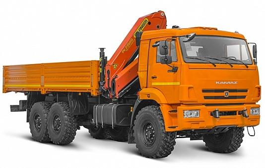 65861 002-06 с КМУ PALFINGER PK 23500A на шасси КАМАЗ 43118