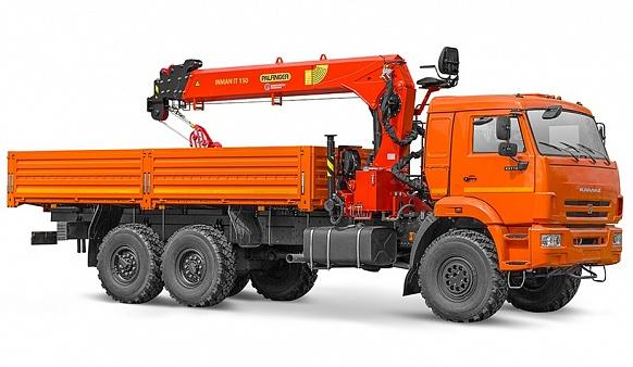 65861 322-06 с КМУ PALFINGER INMAN IT-150 на шасси КАМАЗ 43118