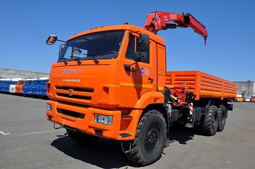 65861 400-01 с КМУ FASSI F 155 A.0.22 на шасси КАМАЗ 43118
