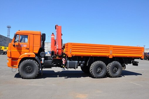 65861 400-01 с КМУ FASSI F 155 A.0.22 на шасси КАМАЗ 43118