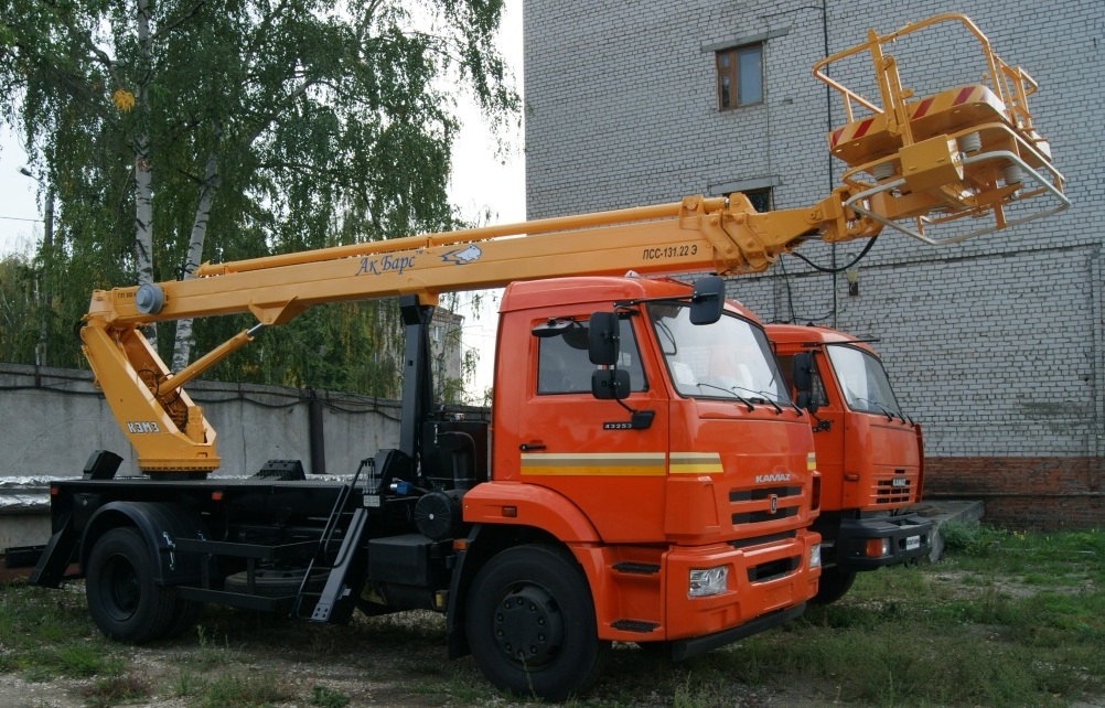 Автогидроподъемник ПСС 131.22Э на шасси 43253