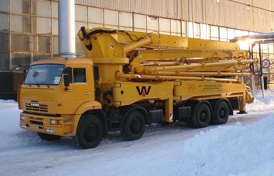 Автобетононасос 58154Н
