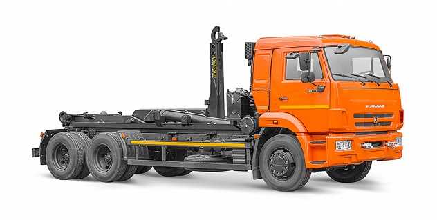 Автомобиль 658607 2030-09 с крюковым погрузчиком