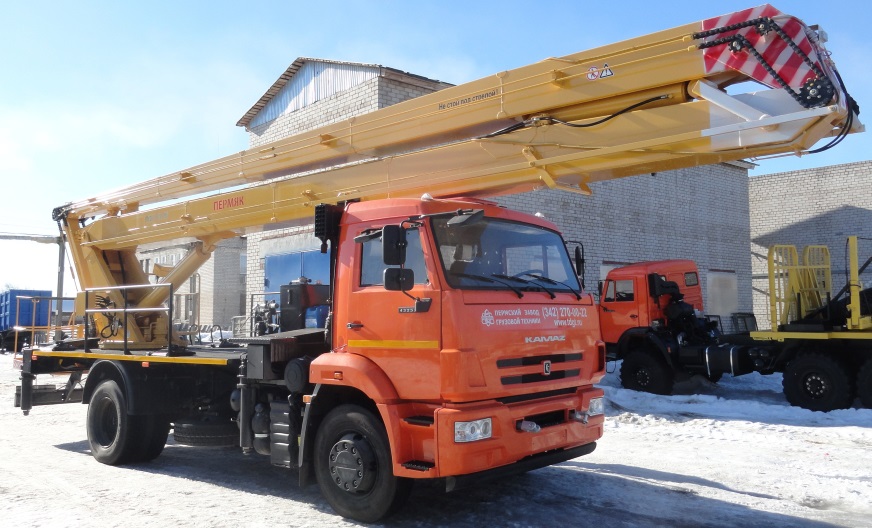 Автогидроподъемник ПСС 121.28 на шасси 43253