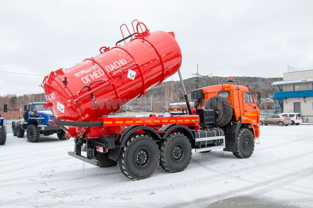 Автоцистерна АКНС-10-ОД КО-505 УСТ 5453 КАМАЗ 43118-50-1