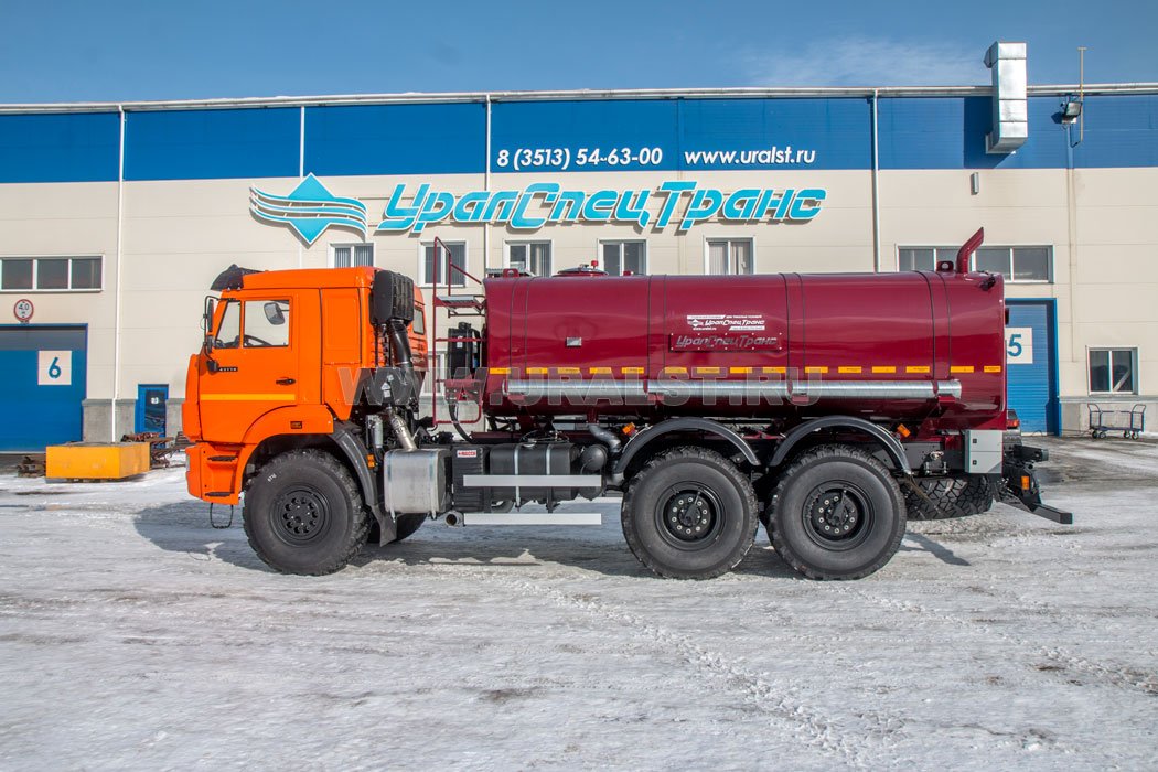 АЦПТ-10НО УСТ 5453 КАМАЗ 43118-50 СП. М., НАСОС, ОБОГРЕВ