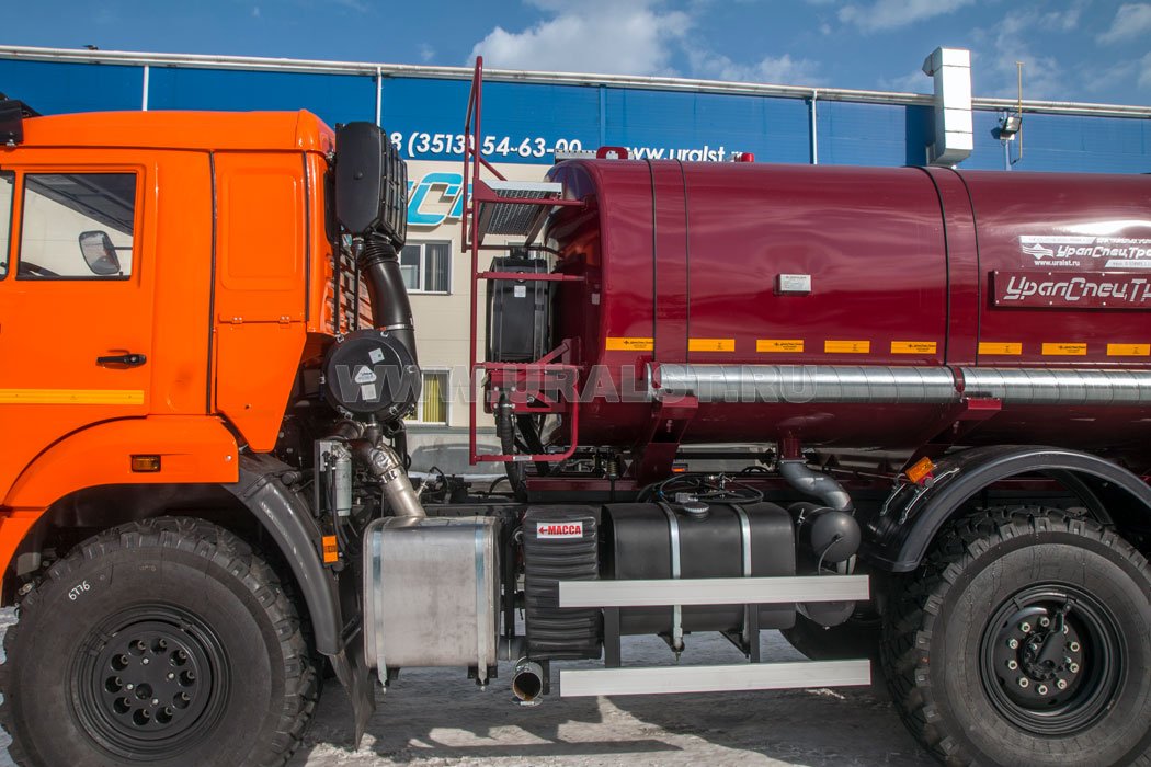 АЦПТ-10НО УСТ 5453 КАМАЗ 43118-50 СП. М., НАСОС, ОБОГРЕВ