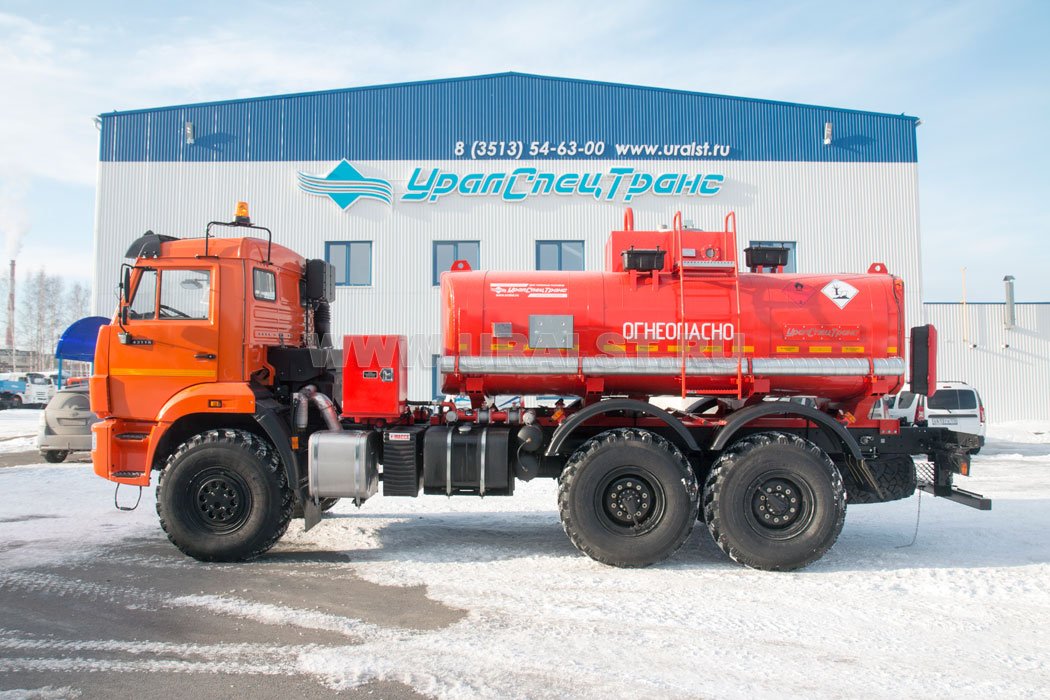 Автотопливозаправщик АТЗ-10Б УСТ 5453 КАМАЗ 43118-50-1