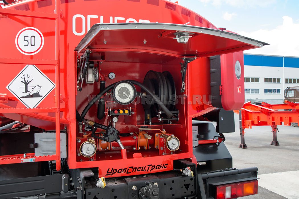 Автотопливозаправщик АТЗ-8-2 УСТ-5453 КАМАЗ-5350-42