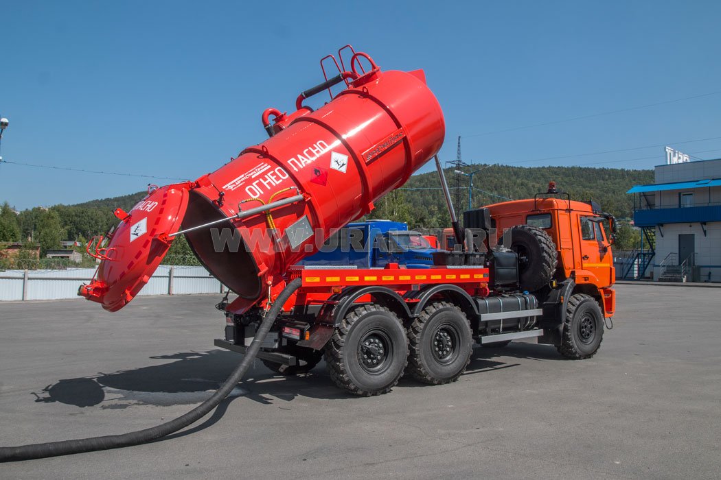 Автоцистерна АКНС-10-ОД PNR УСТ 5453 КАМАЗ 43118-50, СП.М